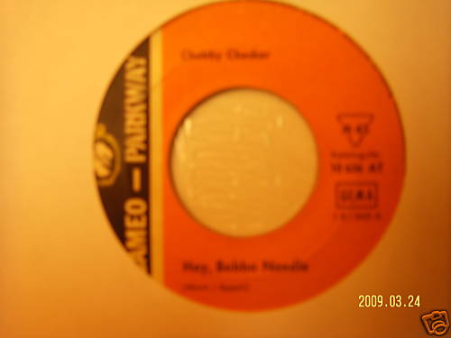 Chubby Checker – Hey, Bobba Needle / Spread Joe (Single, 45 U/min)