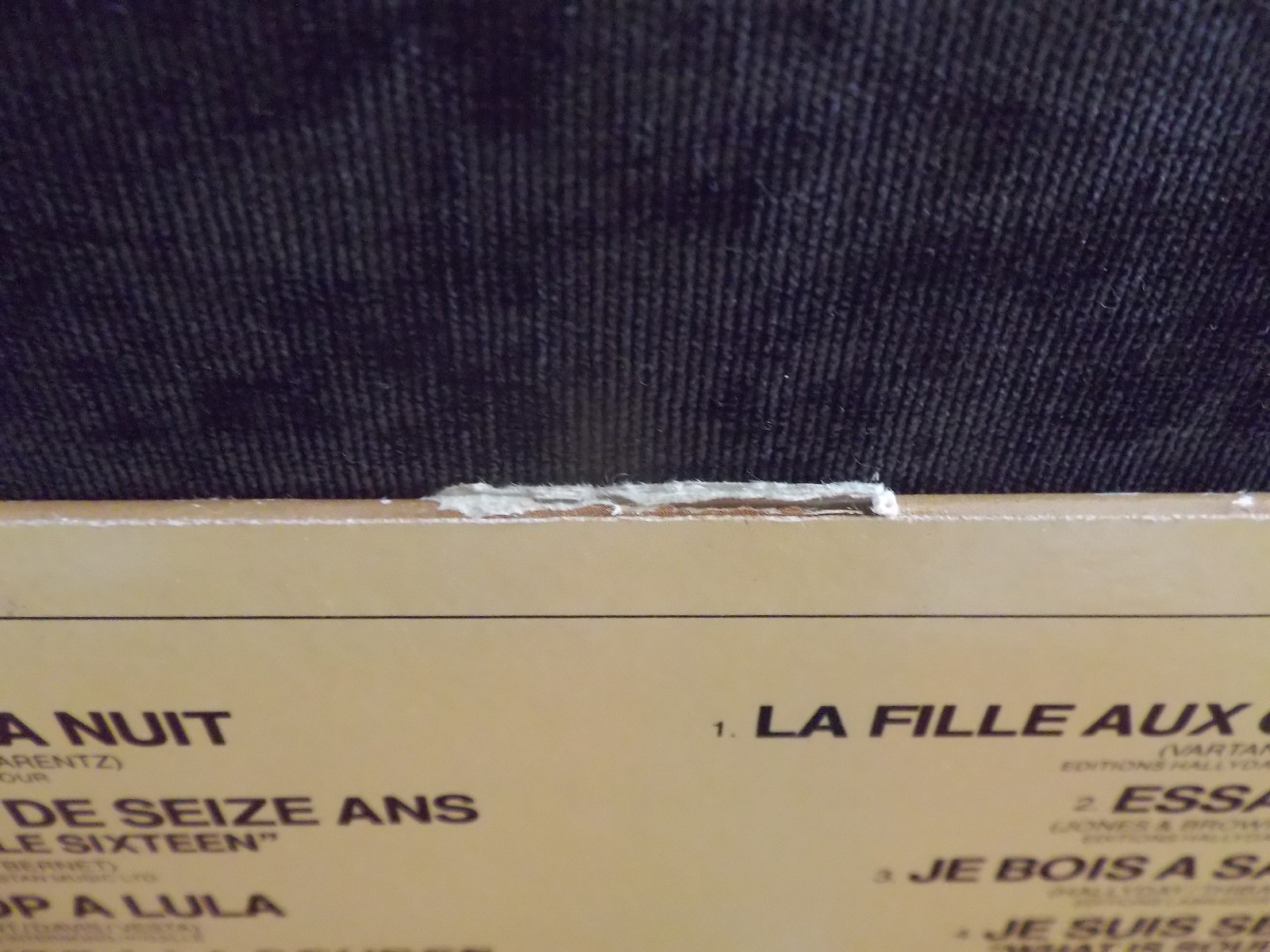 Johnny Hallyday – Vol. 4 (Impact Records, LP), Bild 5
