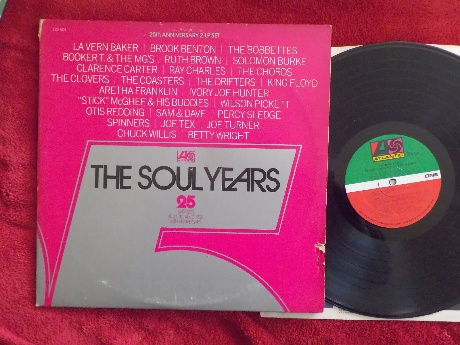 Various Artists – The Soul Years 25 (2-LP, Atlantic Records, USA, 1973)