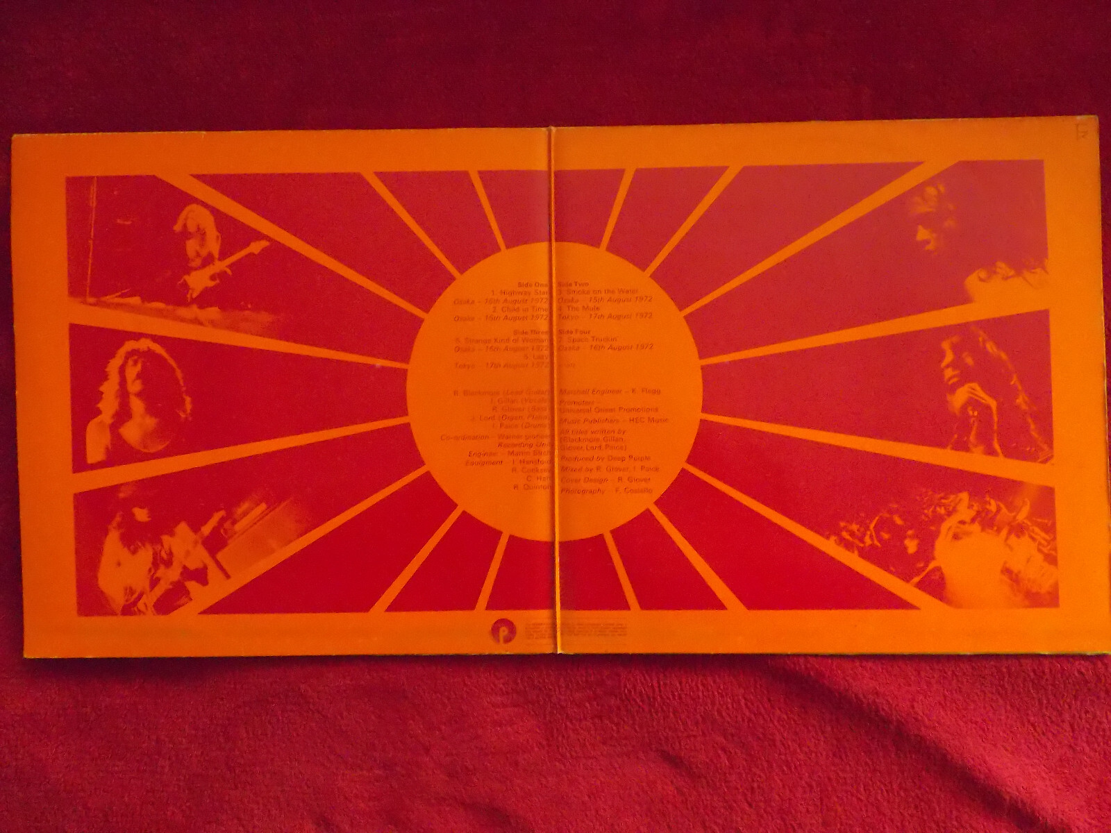 Deep Purple – Made in Japan (deutsche Doppel-LP, 1972), Bild 2
