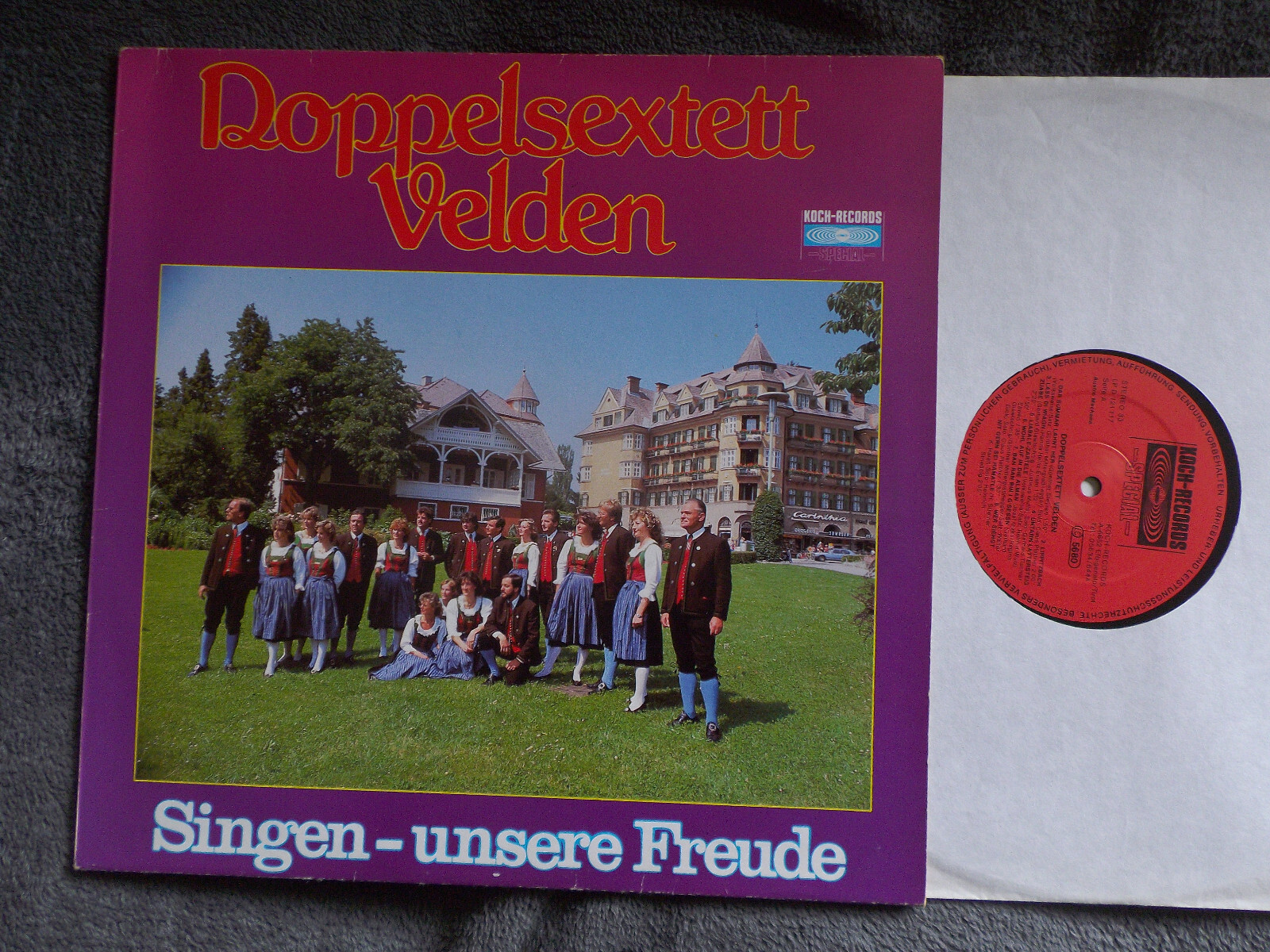 Doppelsextett Velden – Singen - unsere Freude | Koch Records, LP