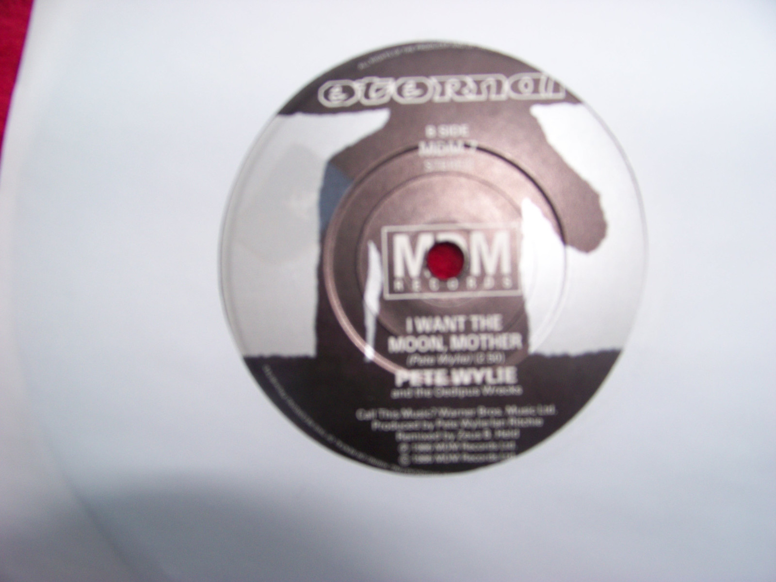 Pete Wylie – Sinful! / I Want the Moon, Mother (7″-Single, 1986), Bild 2