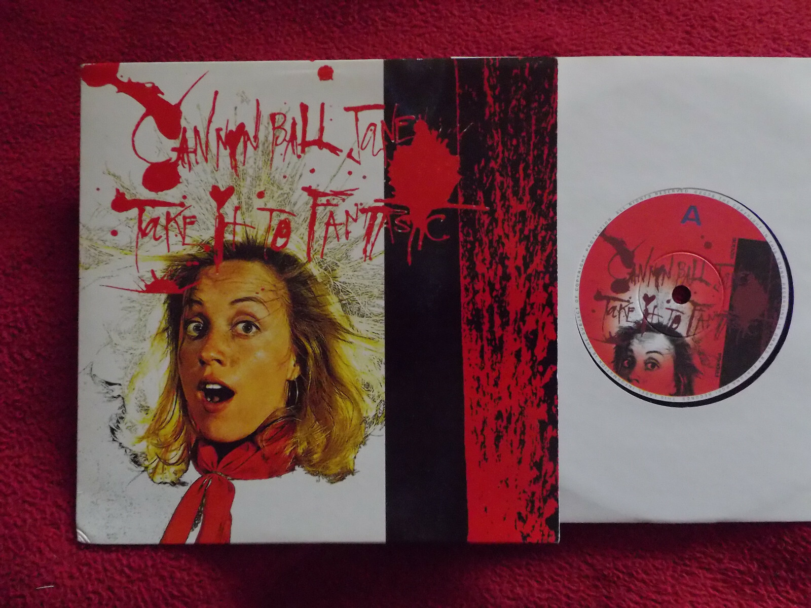 Cannonball Jane – Take it to fantastic / Slumber party (7″-Single)