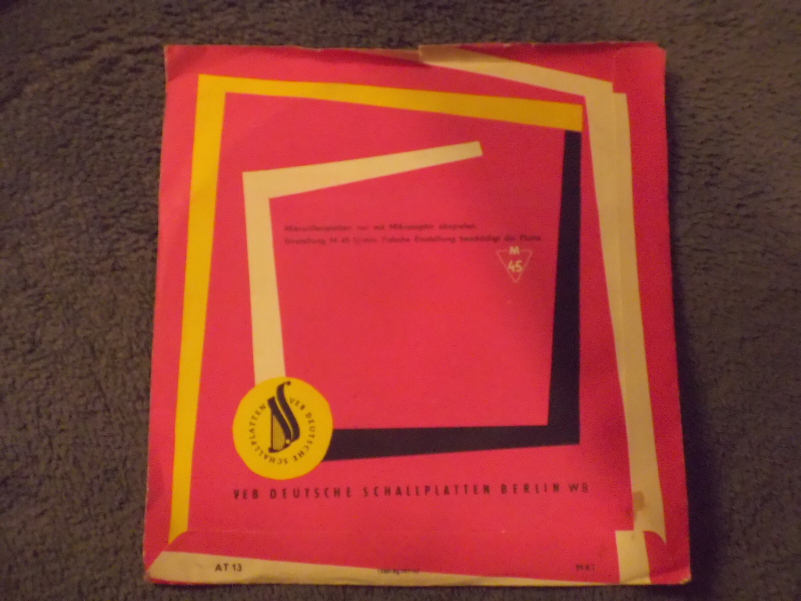 Brigitte Rabald – Ich mach´ mir nix aus Prinzen und aus Grafen / Fremder, hör´ meine Melodie (Single, 45 U/min), Bild 2