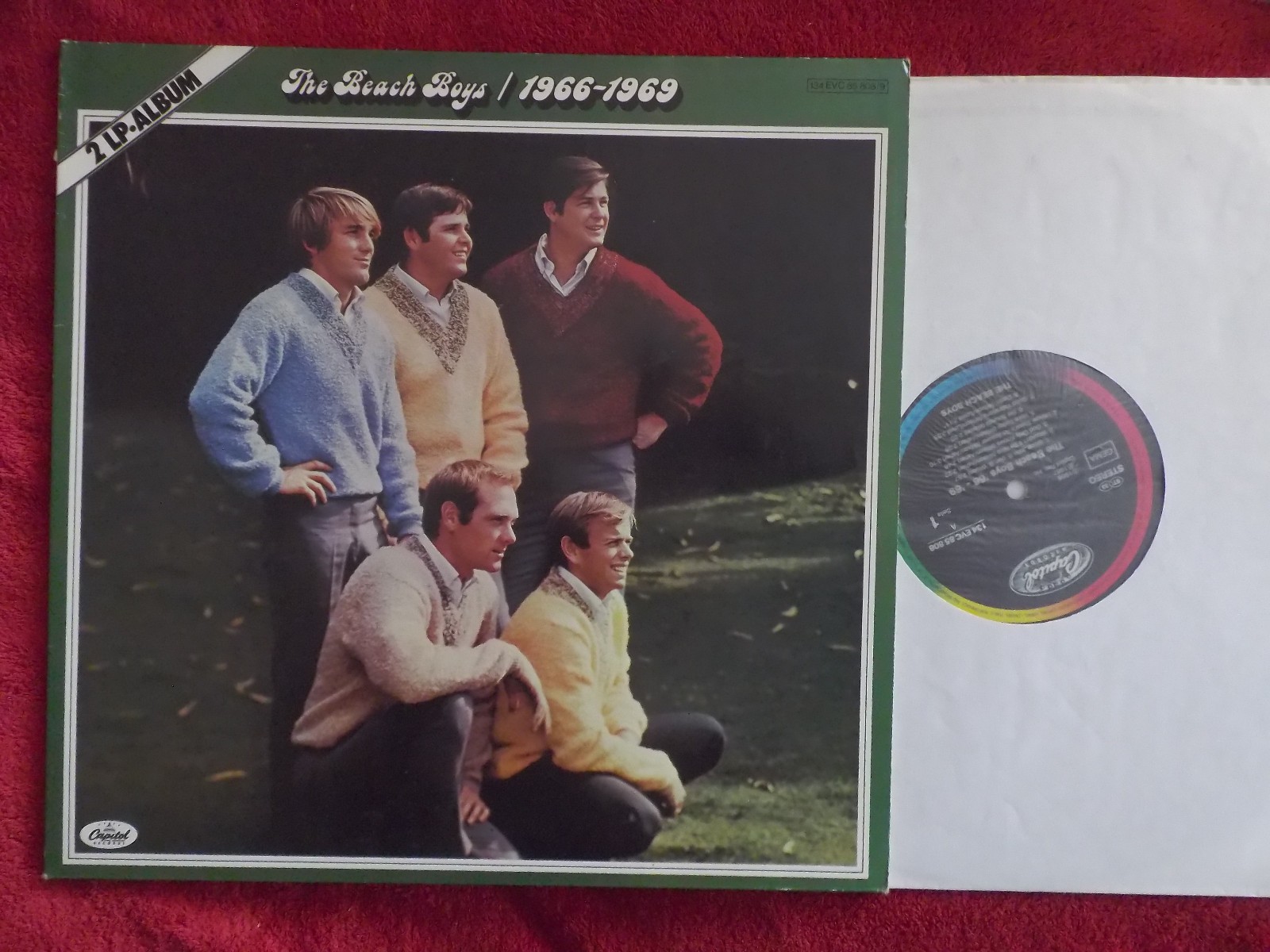 The Beach Boys – 1966–1969 | deutsche Doppel-LP von Capitol Records
