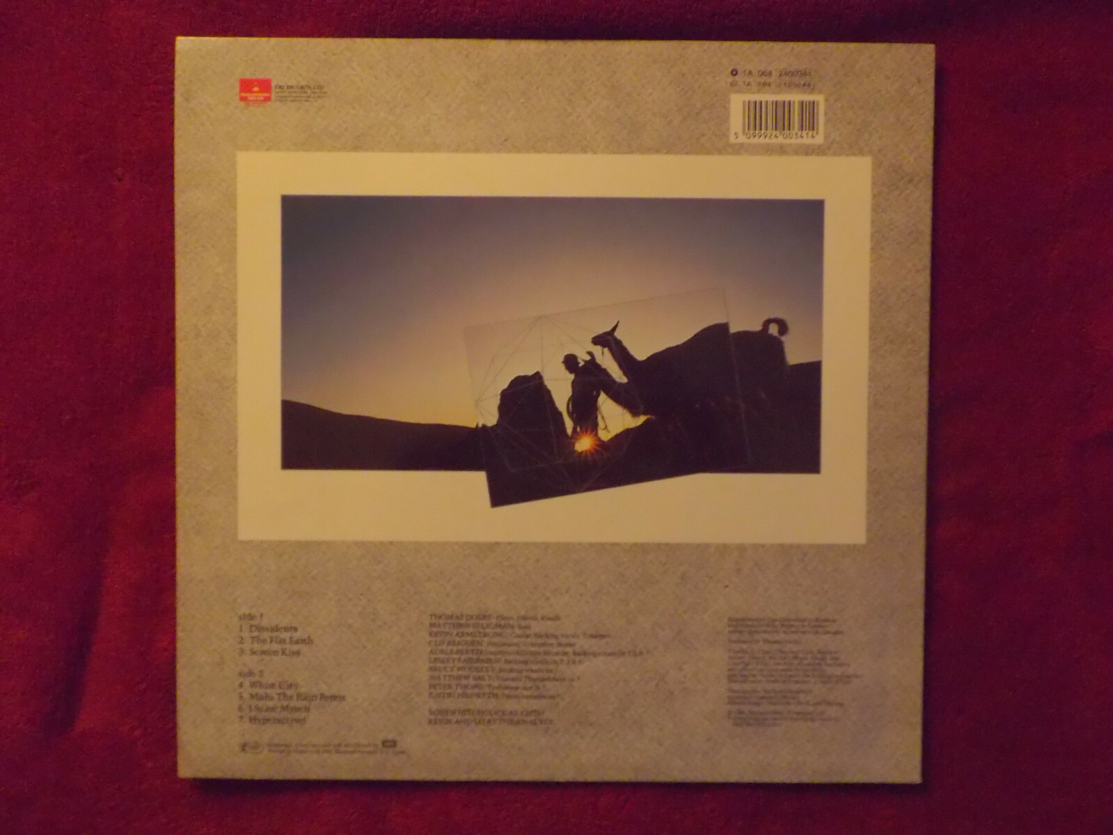Thomas Dolby – The Flat Earth (LP, Parlophone / Odeon, Niederlande/EEC, 1984), Bild 3