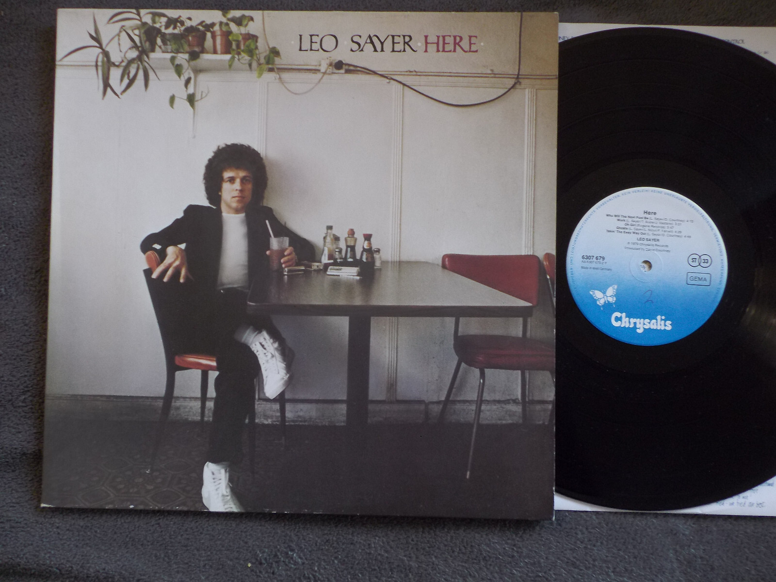 Leo Sayer – Here (LP, Chrysalis Records, 1979)