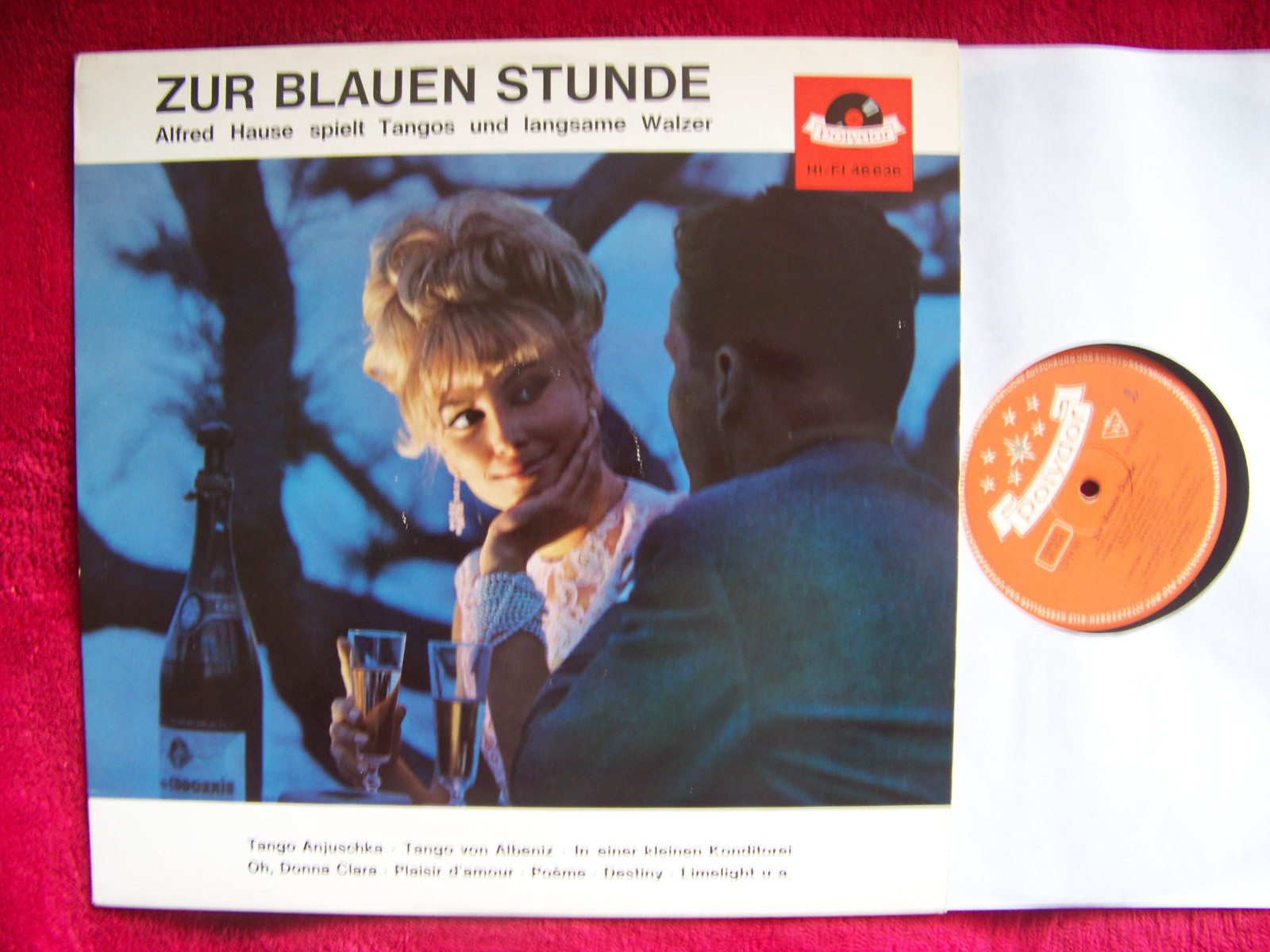 Alfred Hause – Zur Blauen Stunde (LP, Polydor, 1964)