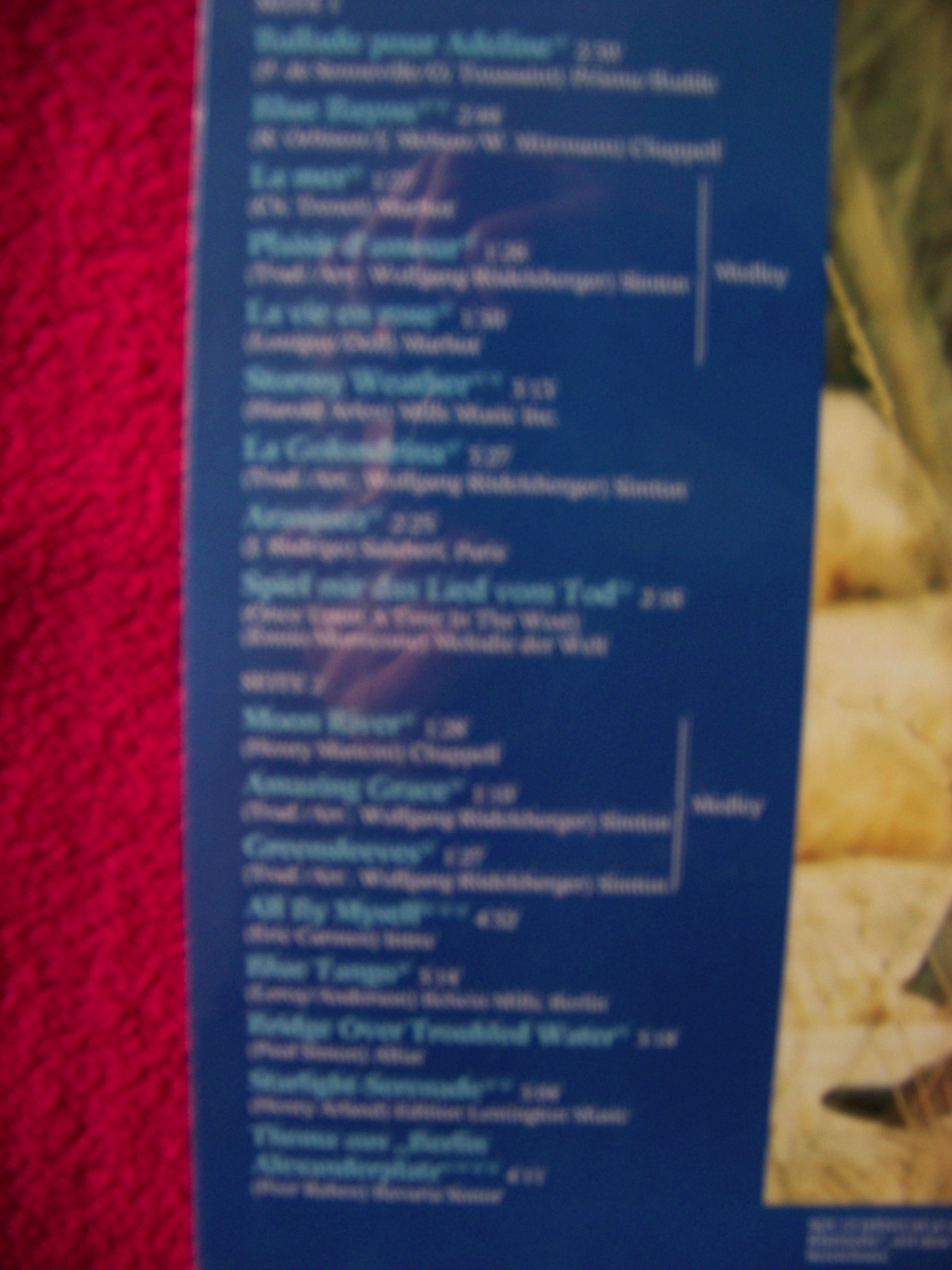 Henry Arland – Im Zauber zärtlicher Melodien (RCA Records, PL 28397, 1981), Bild 2