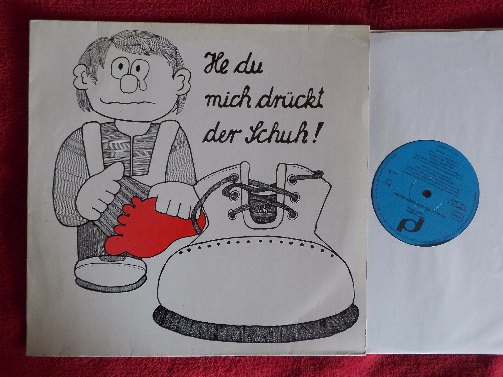 Peter Janssens – He du mich drückt der Schuh! (LP)