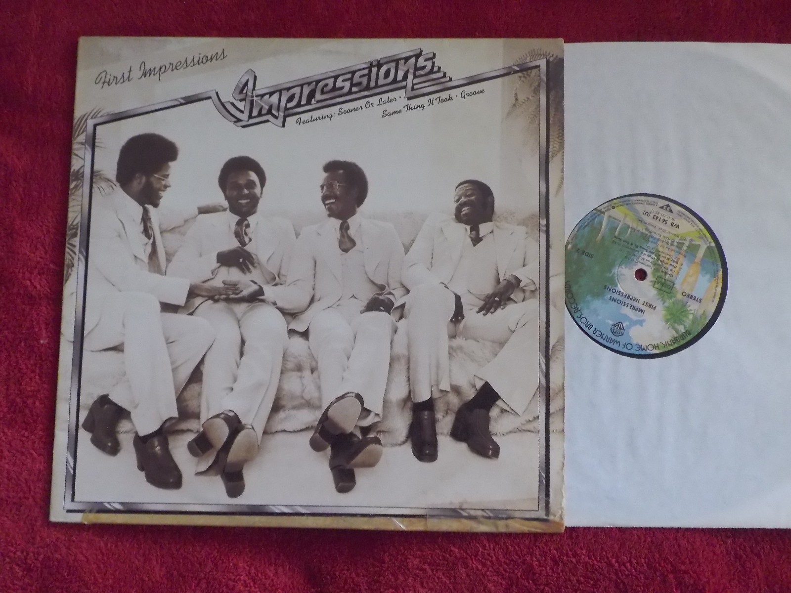 Impressions – First impressions | Warner Bros. Records, LP, Deutschland 1975
