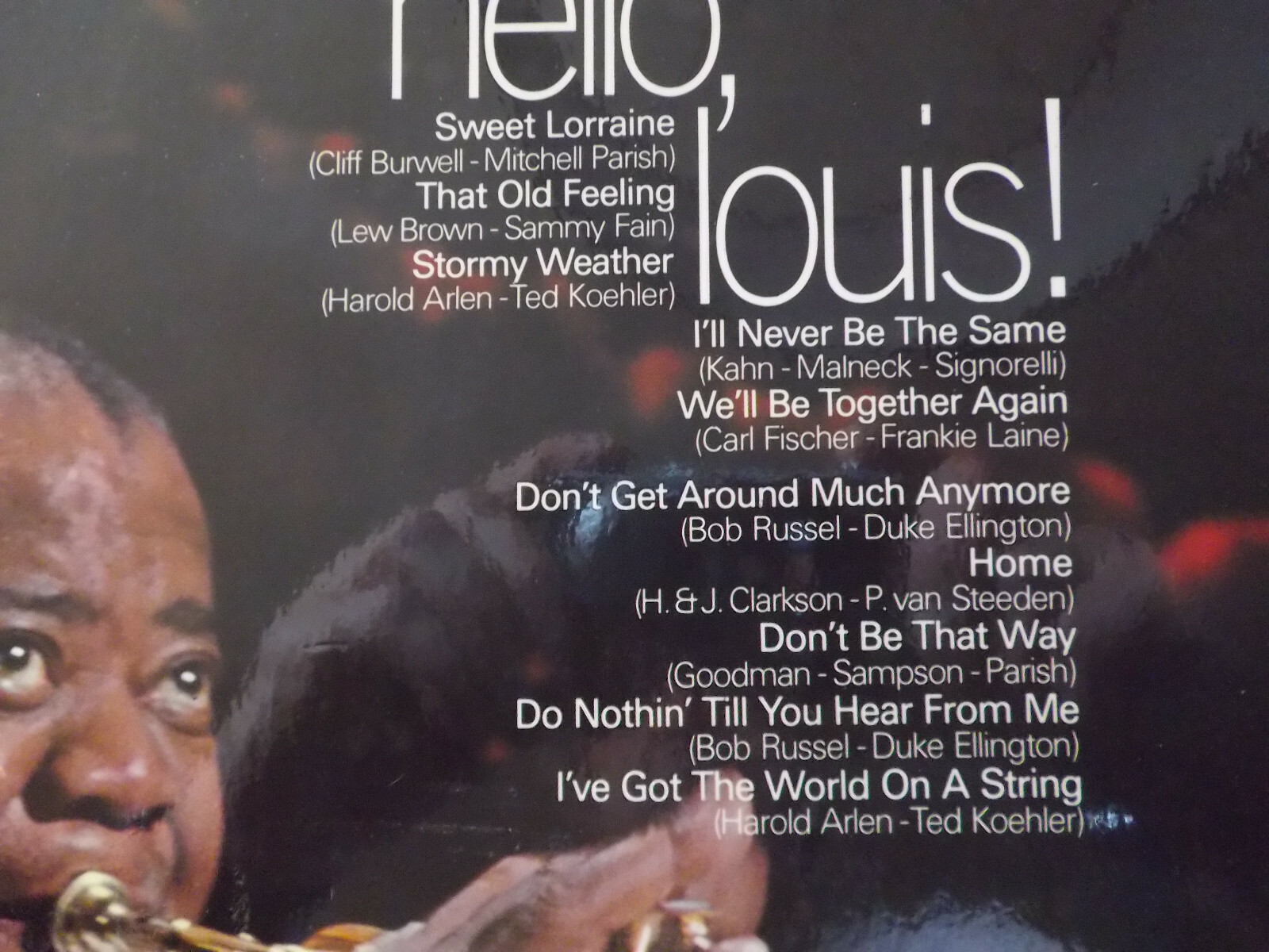 Louis Armstrong – Hello, Louis ! (LP, Karussell Records, 1965), Bild 3