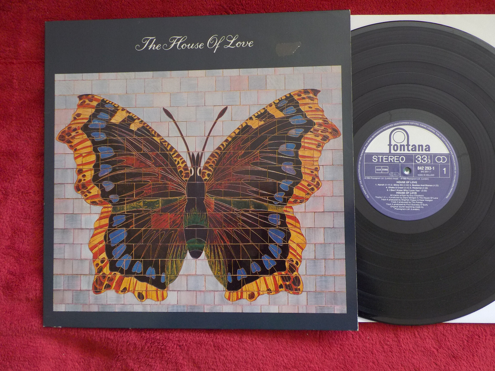 The House of Love – The House of Love (LP, Fontana, Niederlande, 1990)
