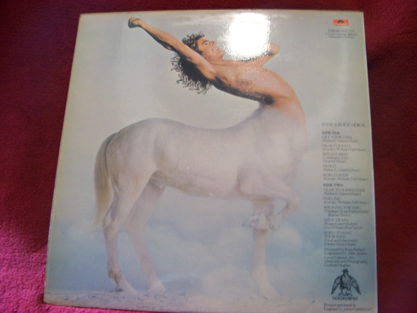 Roger Daltrey – Ride a Rock Horse (Polydor LP, 1975), Bild 3