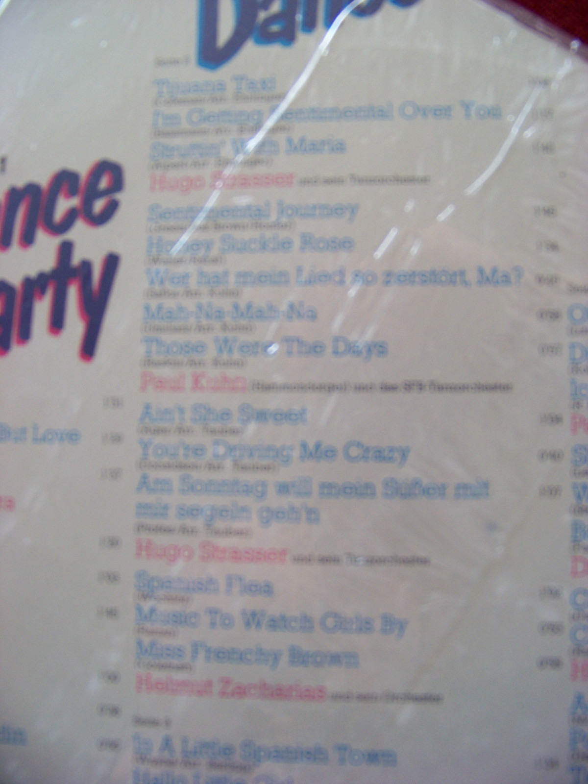 Various – Dance Party Folge 1 (D-LP, 1972), Bild 3