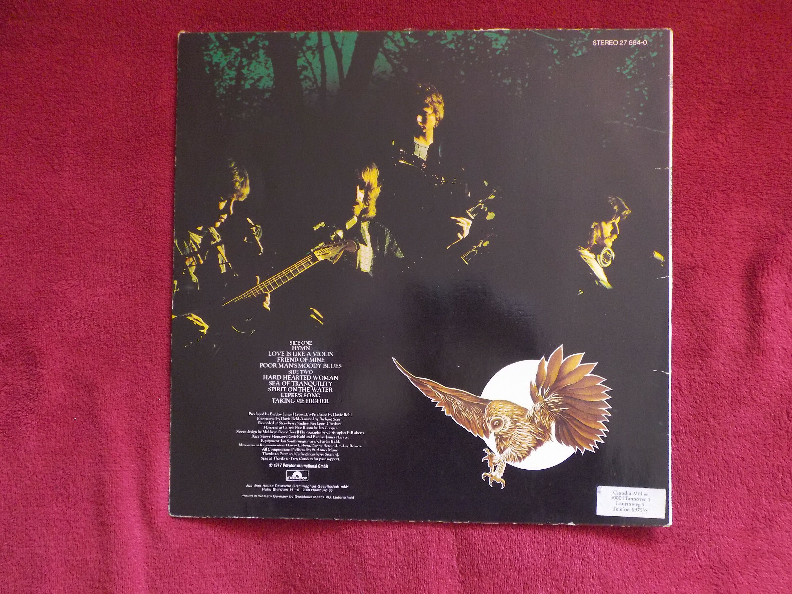 Barclay James Harvest – Gone to Earth | Polydor Club-LP, 1977, Bild 2