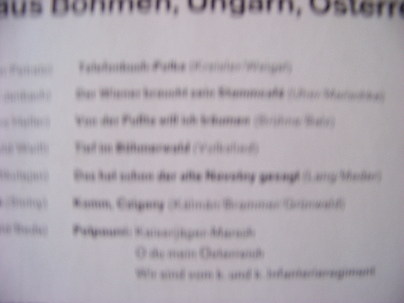 Peter Alexander – Spezialitäten aus Böhmen, Ungarn und Österreich | Ariola LP, Bild 4