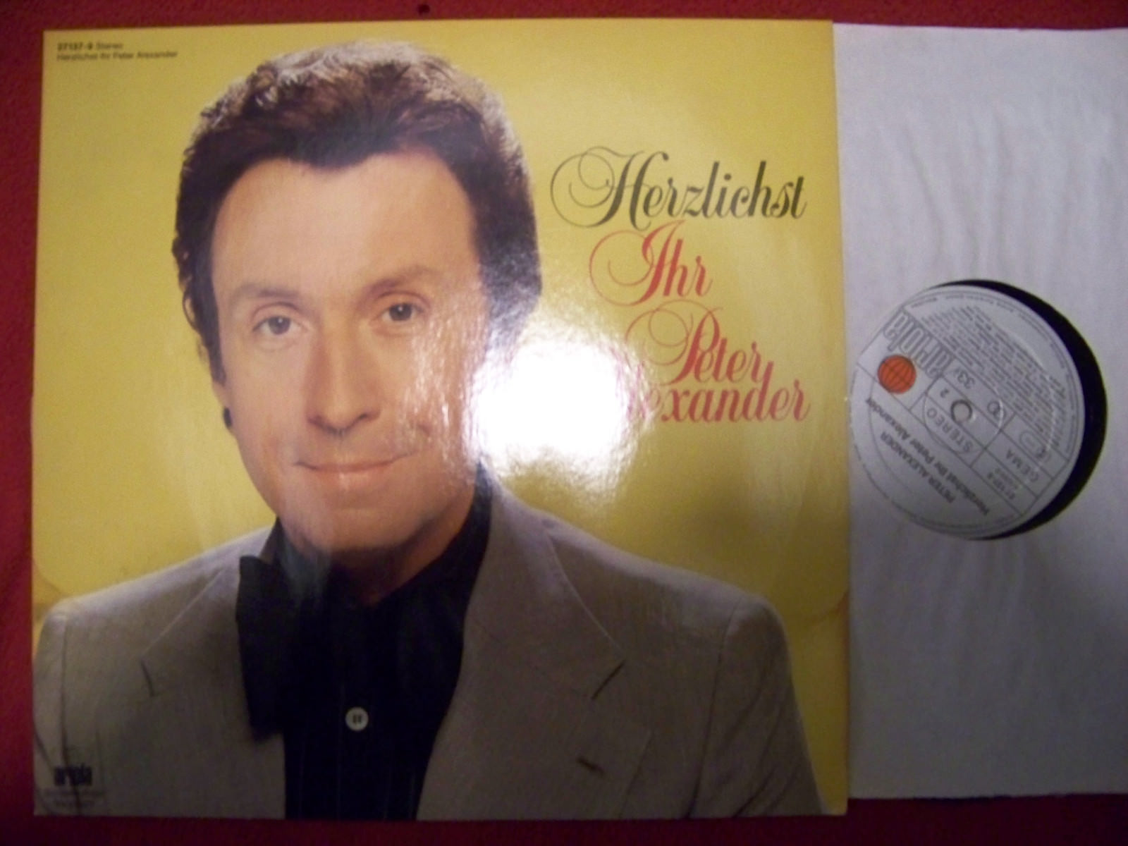 Peter Alexander – Herzlichst Ihr Peter Alexander (LP, 1980)