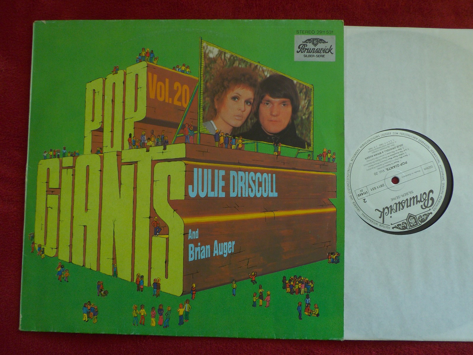 Julie Driscoll & Brian Auger – Pop Giants Vol. 20 (LP)