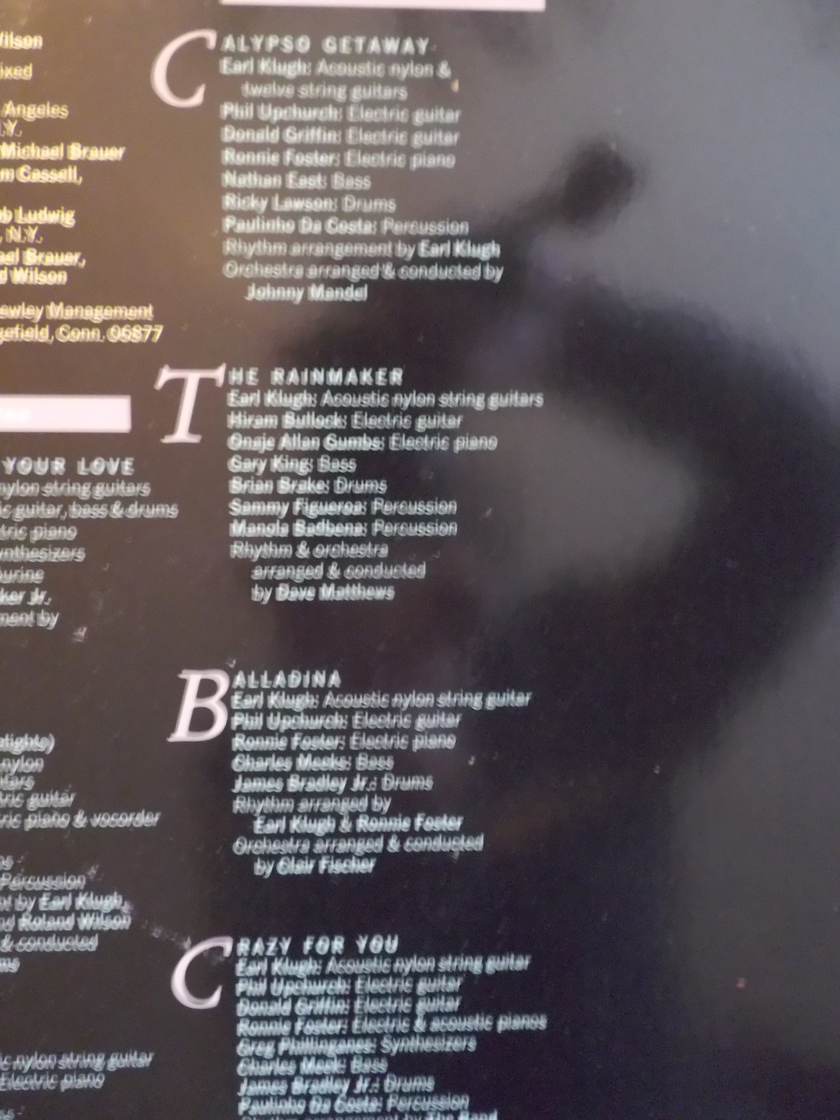 Earl Klugh – Crazy for you | Liberty Records LP, Niederlande, 1981, Bild 4