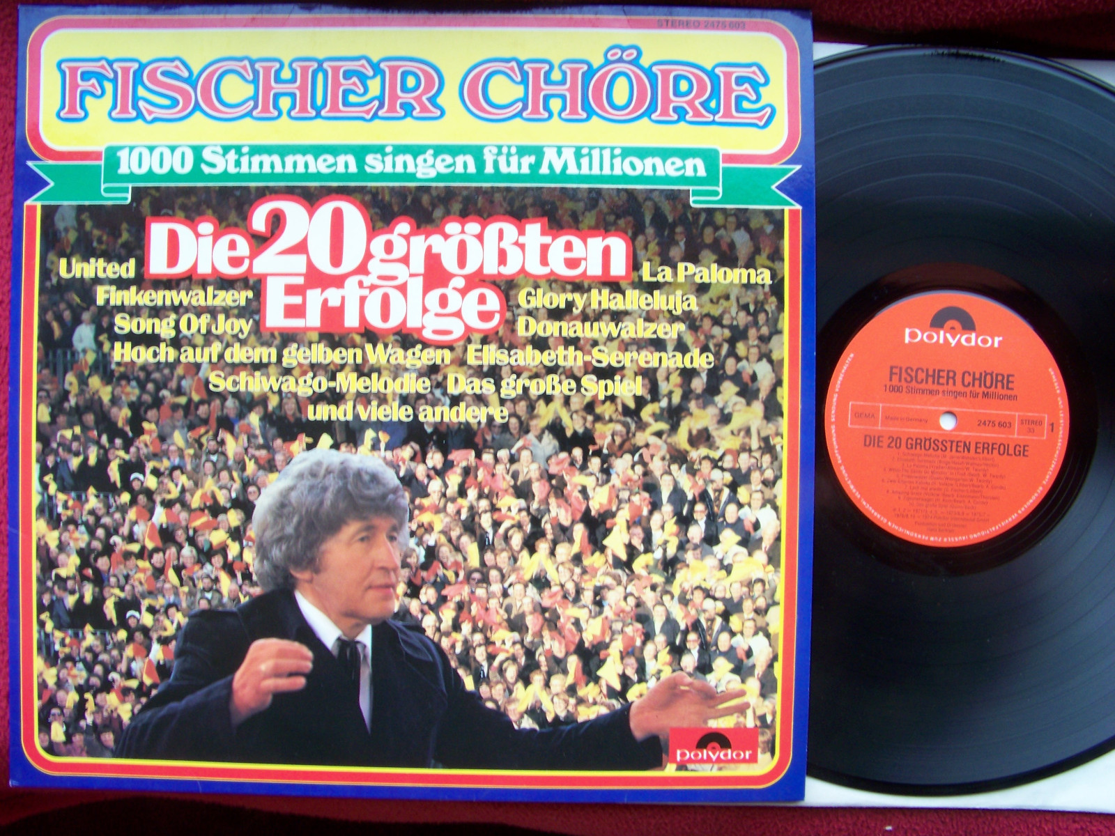 Fischer Chöre – Die 20 größten Erfolge | Polydor LP