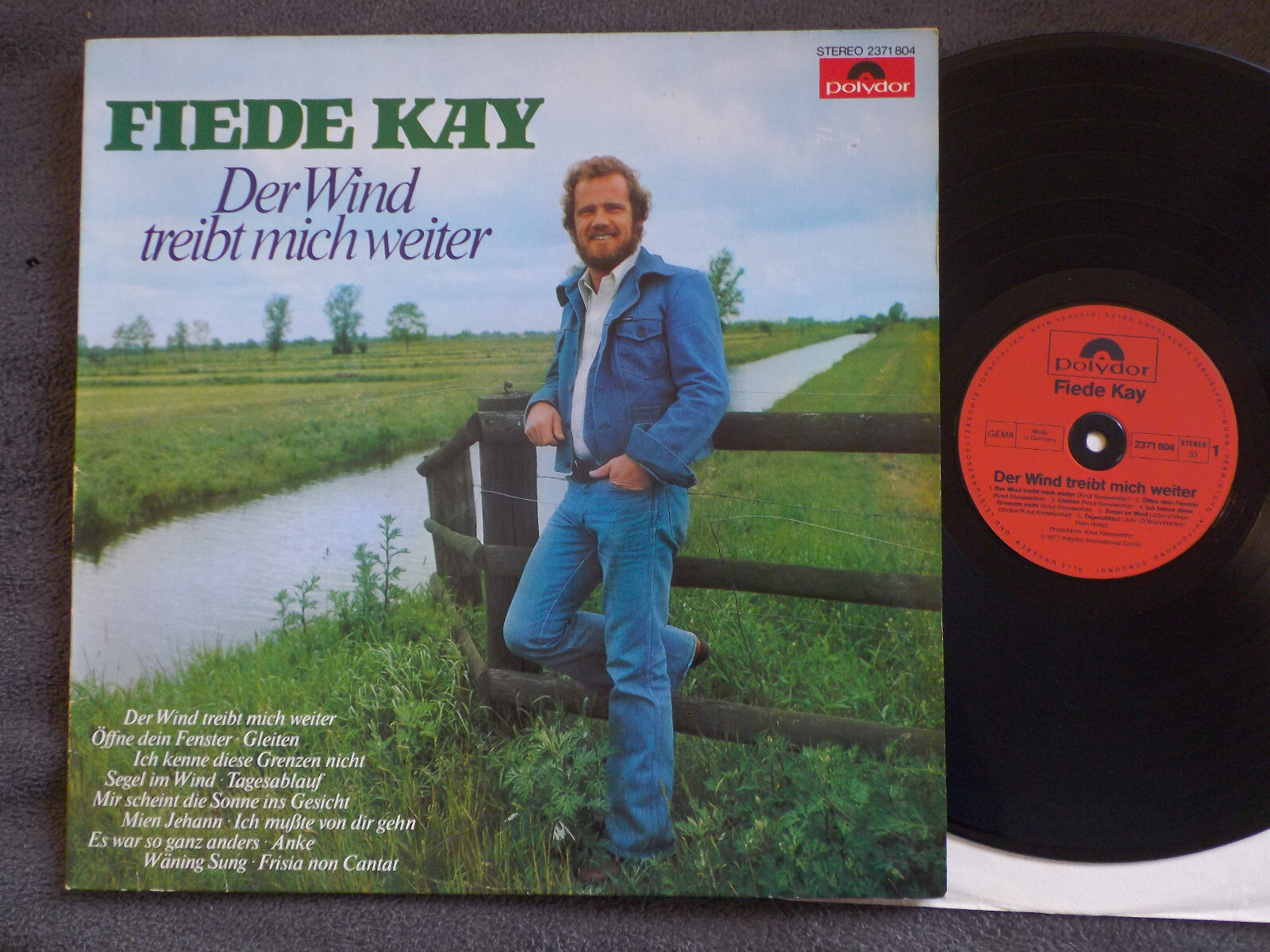 Fiede Kay – Der Wind treibt mich weiter (Polydor LP, 1977)