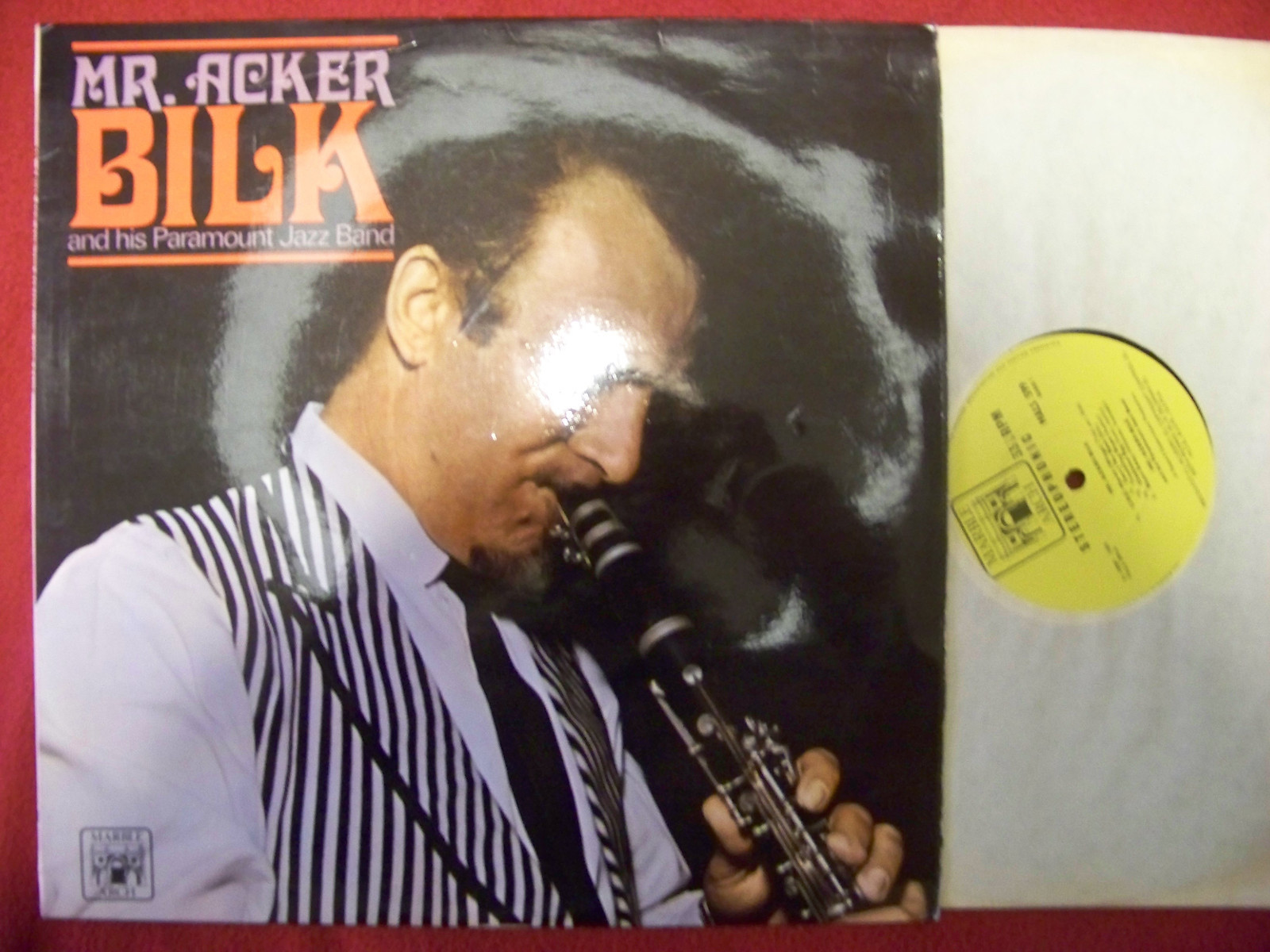 Mr. Acker Bilk and his Paramount Jazz Band – LP, Marble Arch Records