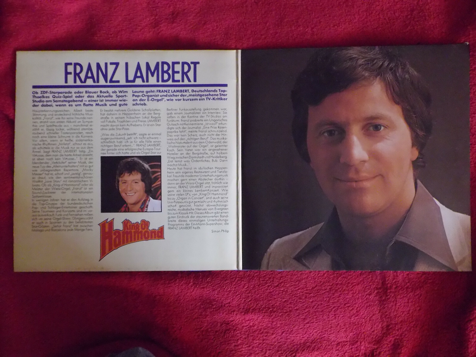 Franz Lambert – King of Hammond (Doppel-LP), Bild 2