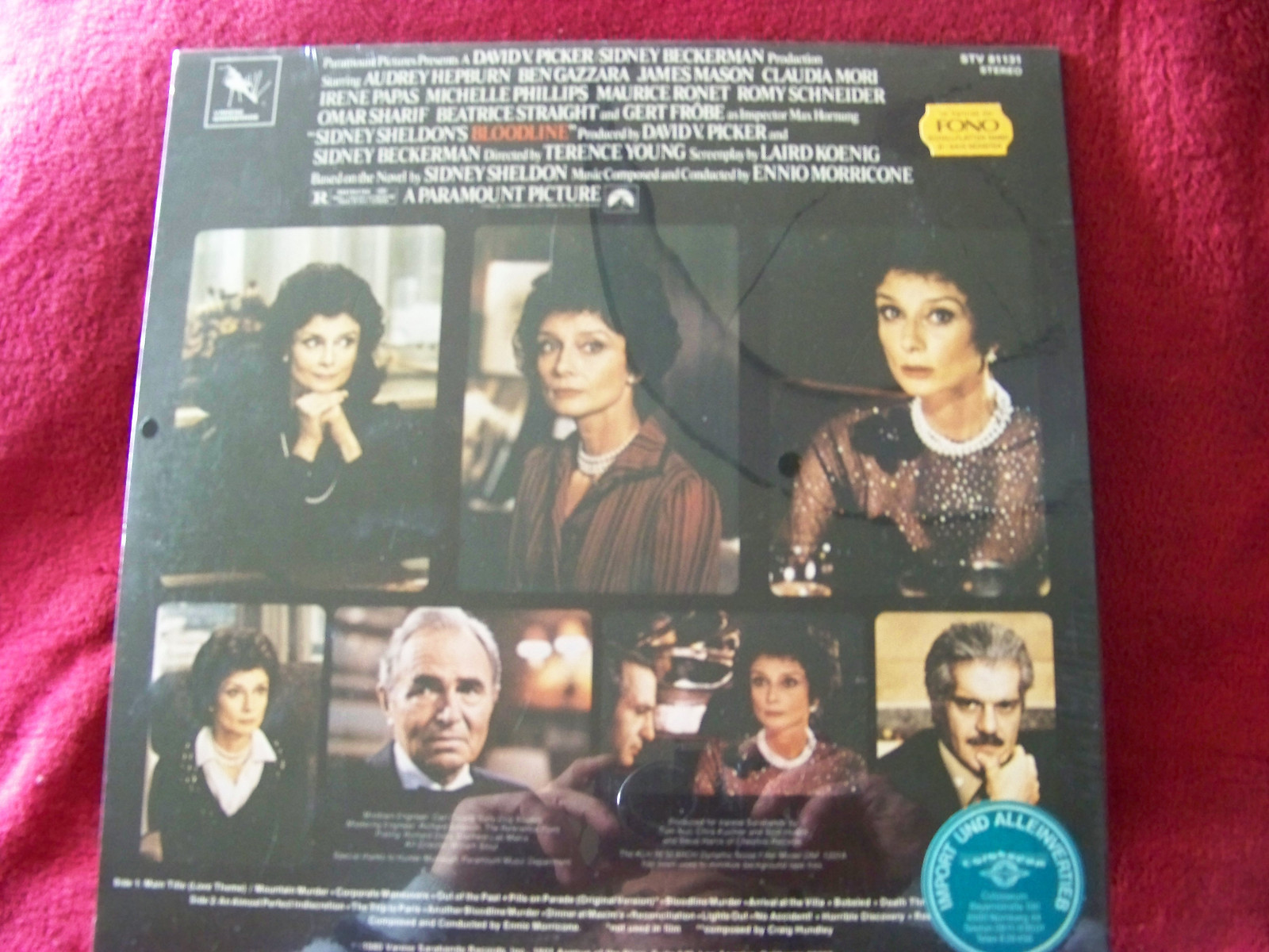 Ennio Morricone – Bloodline (LP, Varese Sarabande Records, US, 1980), Bild 2