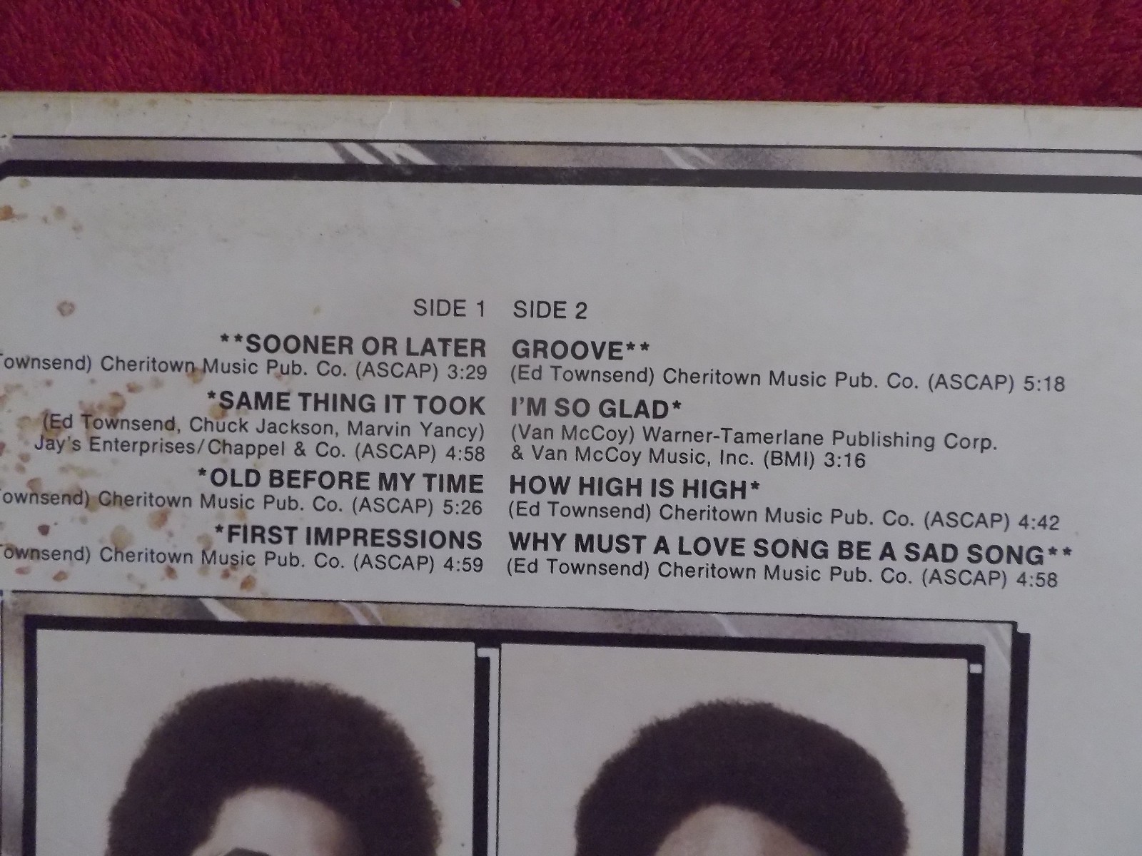 Impressions – First impressions | Warner Bros. Records, LP, Deutschland 1975, Bild 3