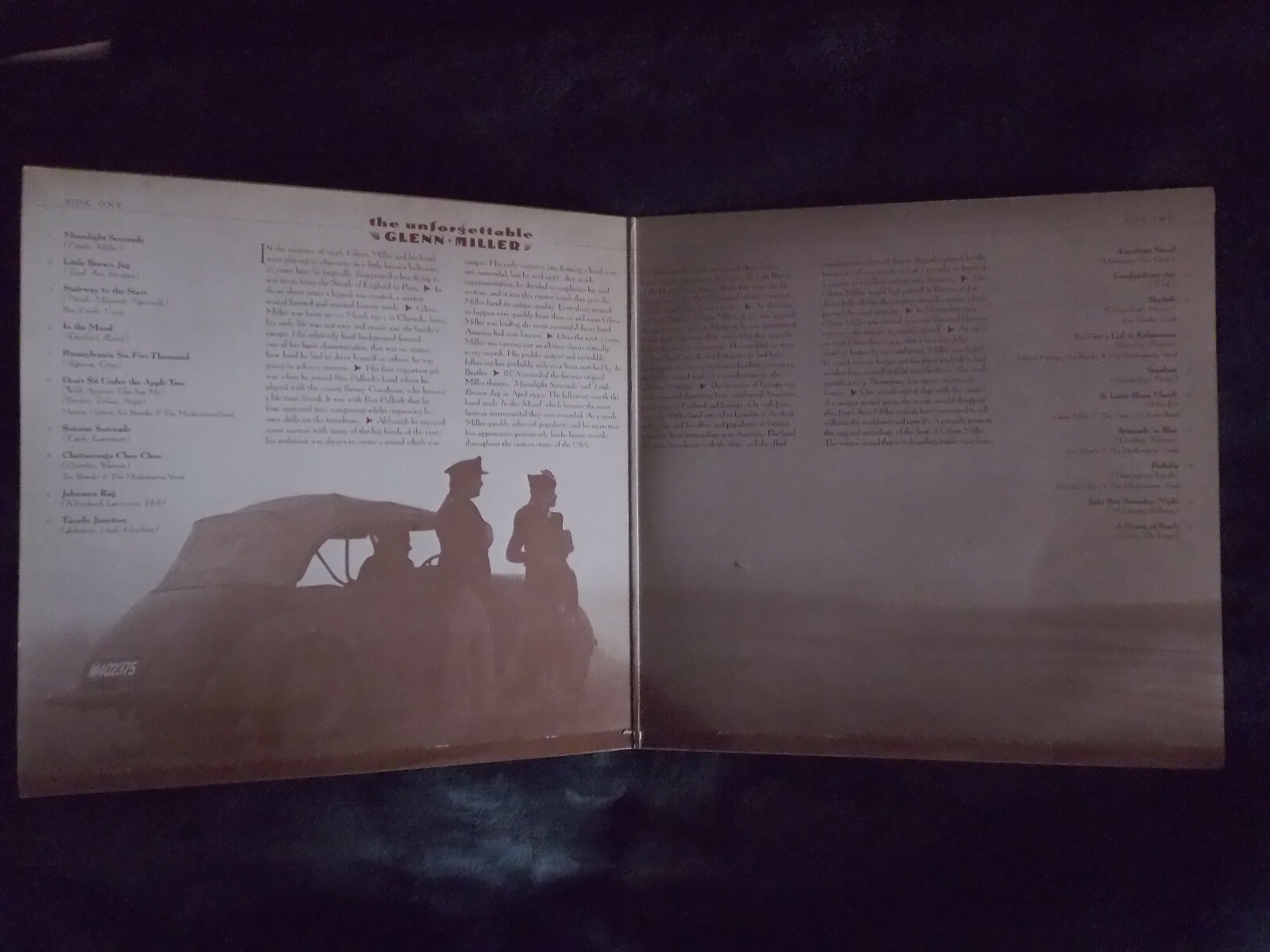 Glenn Miller – The Unforgettable Glenn Miller (RCA Records, UK), Bild 3