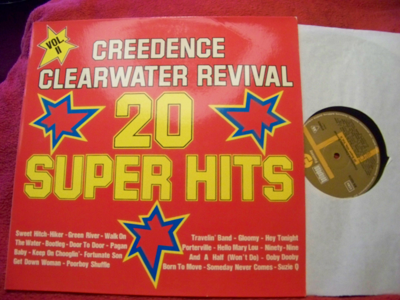 Creedence Clearwater Revival – 20 Super Hits Vol. II | Bellaphon LP