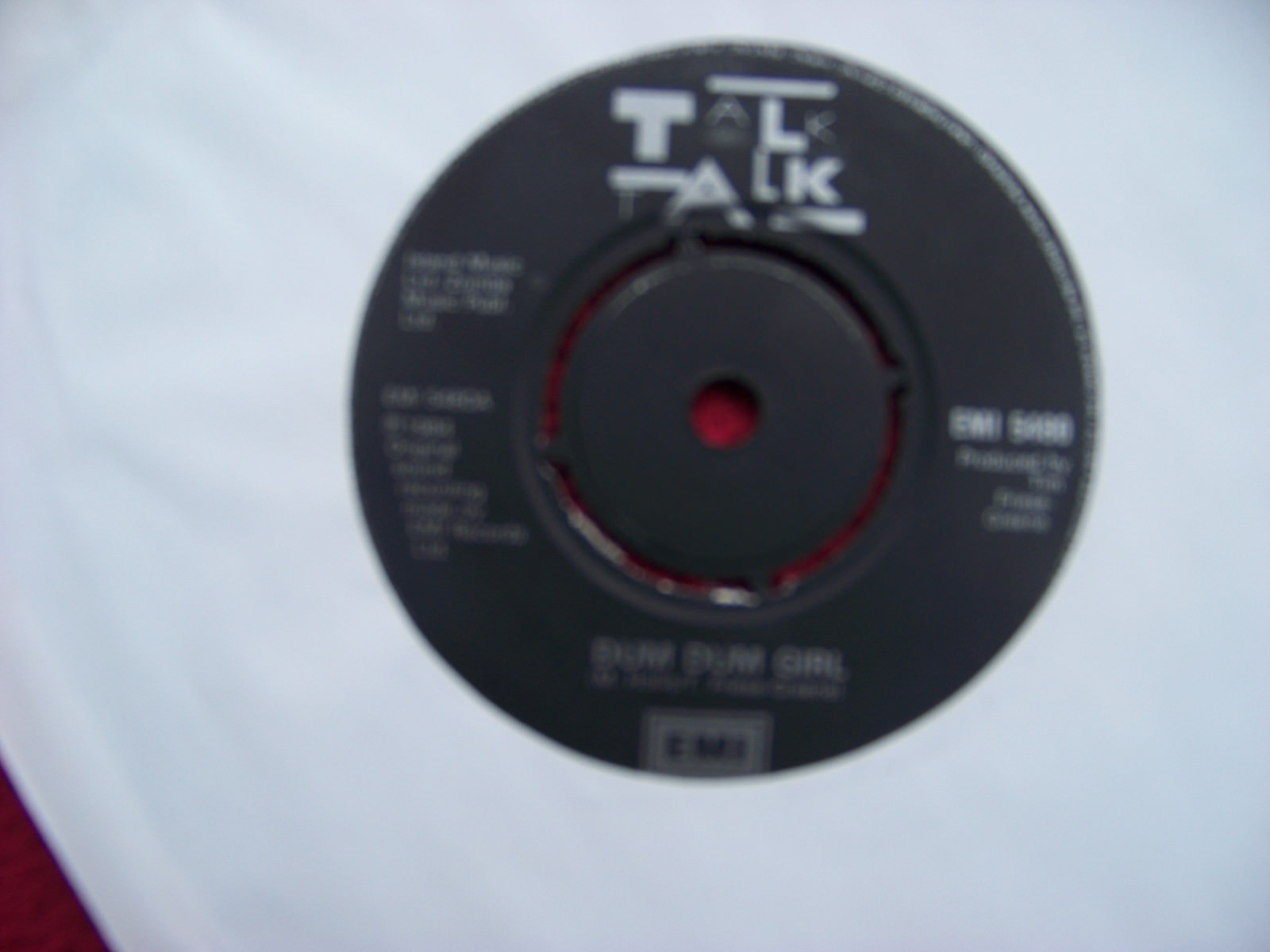 Talk Talk – Dum dum girl / Without you (EMI 5480, 7″-Single, 1984)