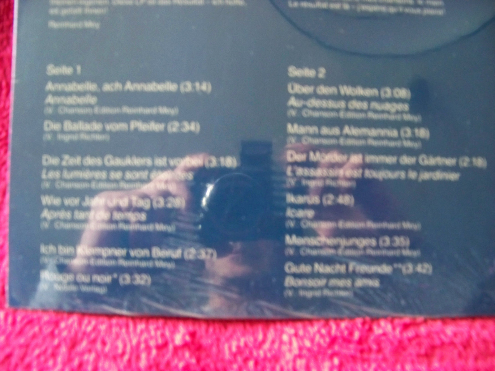 Wilfried Grünberg, Kai Rautenberg – M(e)y instrumentals (LP, 1978), Bild 2