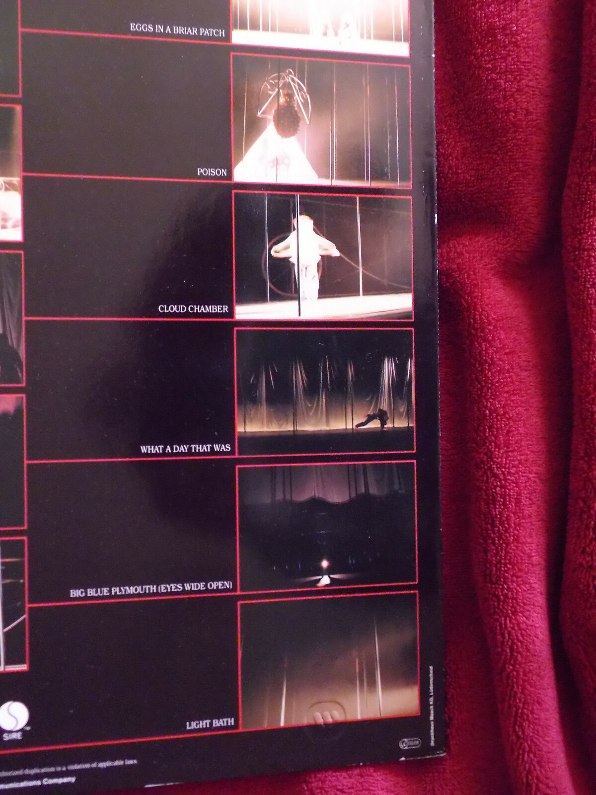 David Byrne – Songs from „The Catherine Wheel“ | Sire LP, Deutschland 1981, Bild 4