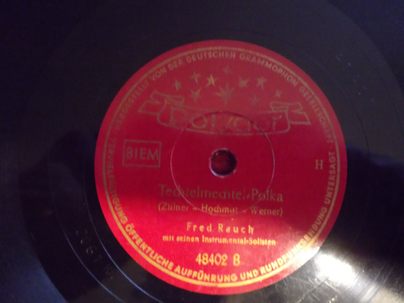 Fred Rauch – Powidldatschkerin / Techtelmechtel-Polka, Bild 2