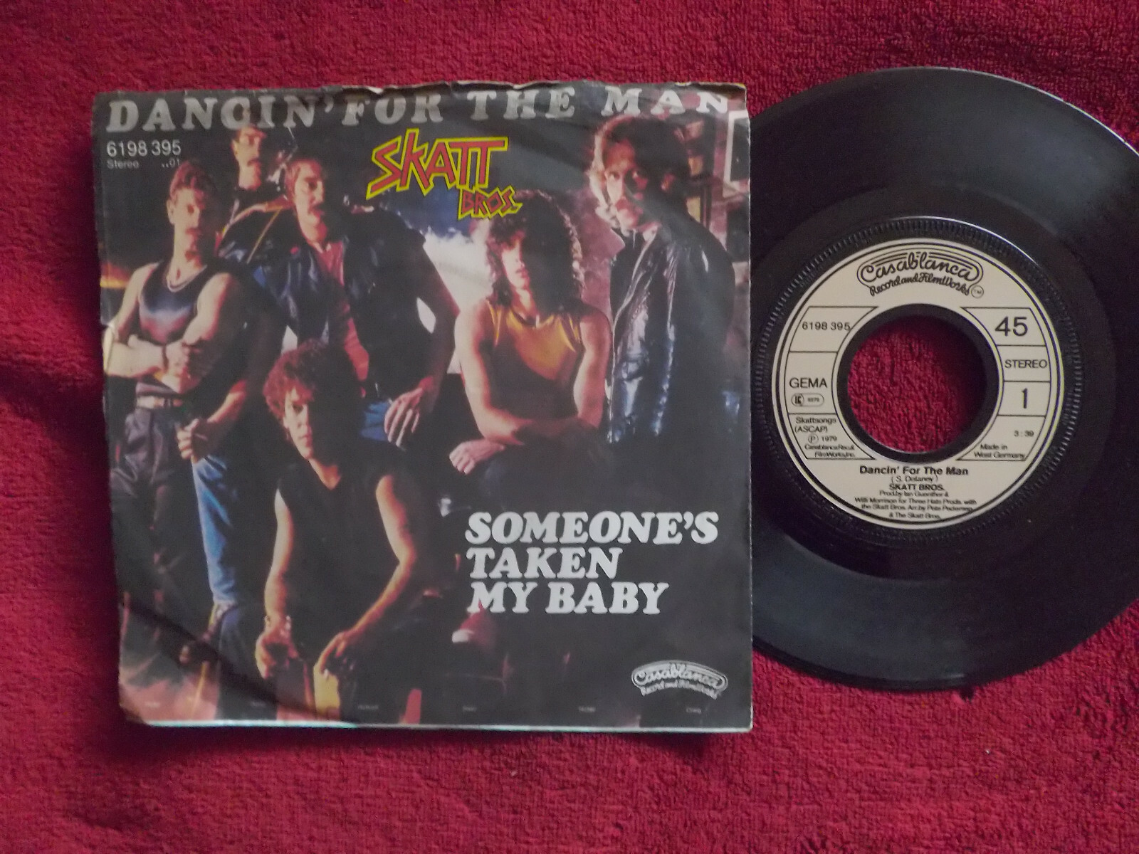 Skatt Bros. – Dancin´ for the man / Someone´s taken my baby (7″-Single, 1979)