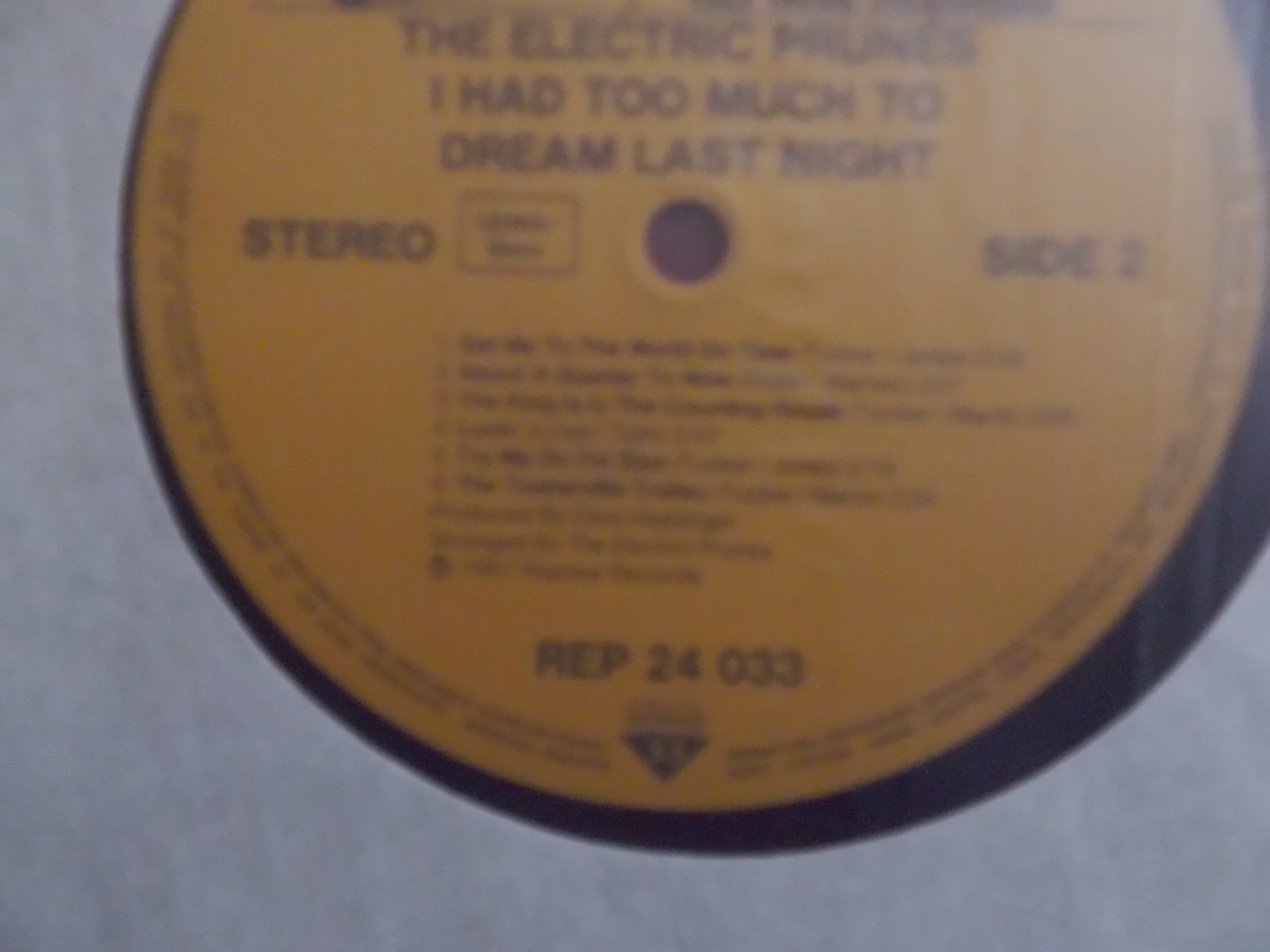 The Electric Prunes – I Had Too Much to Dream Last Night (LP, Reprise), Bild 4