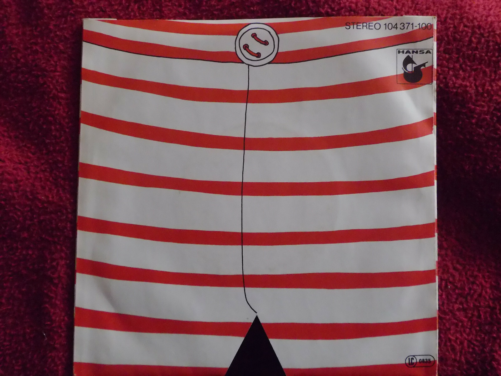 Fred Sonnenschein – Pack´ die Badehose ein / Platz da, der Bär ist los · 7″ Single, Hansa Records 104 371 (1982), Bild 2