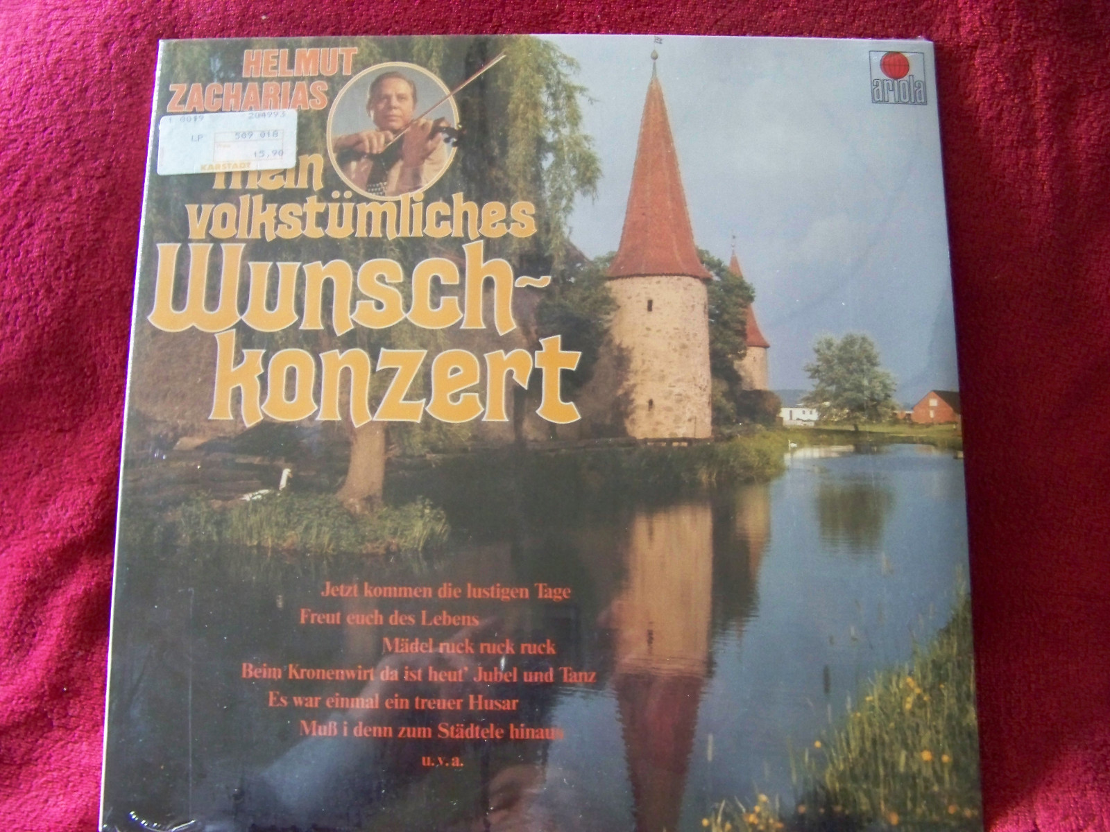 Helmut Zacharias – Mein volkstümliches Wunschkonzert (LP, Ariola Records)