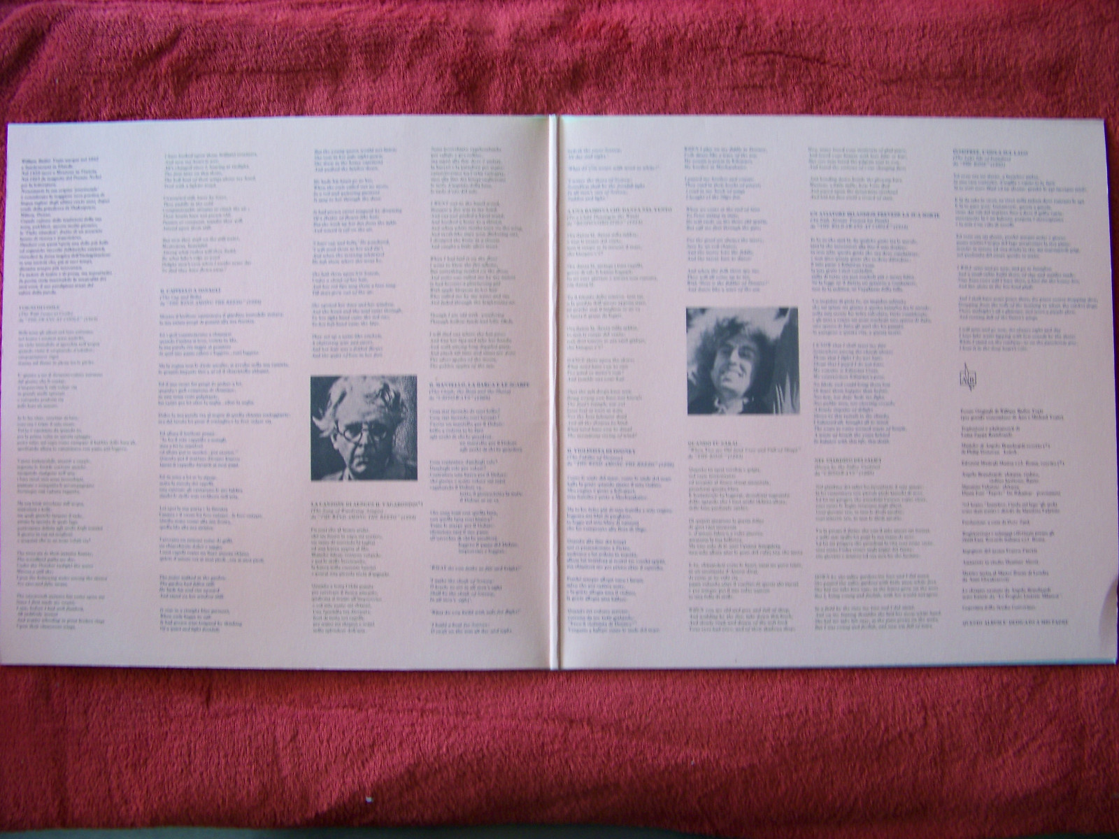 Branduardy Canta Yeats – Dieci ballate su liriche di William Butler Yeats | Ariola Records 207 783, Bild 2