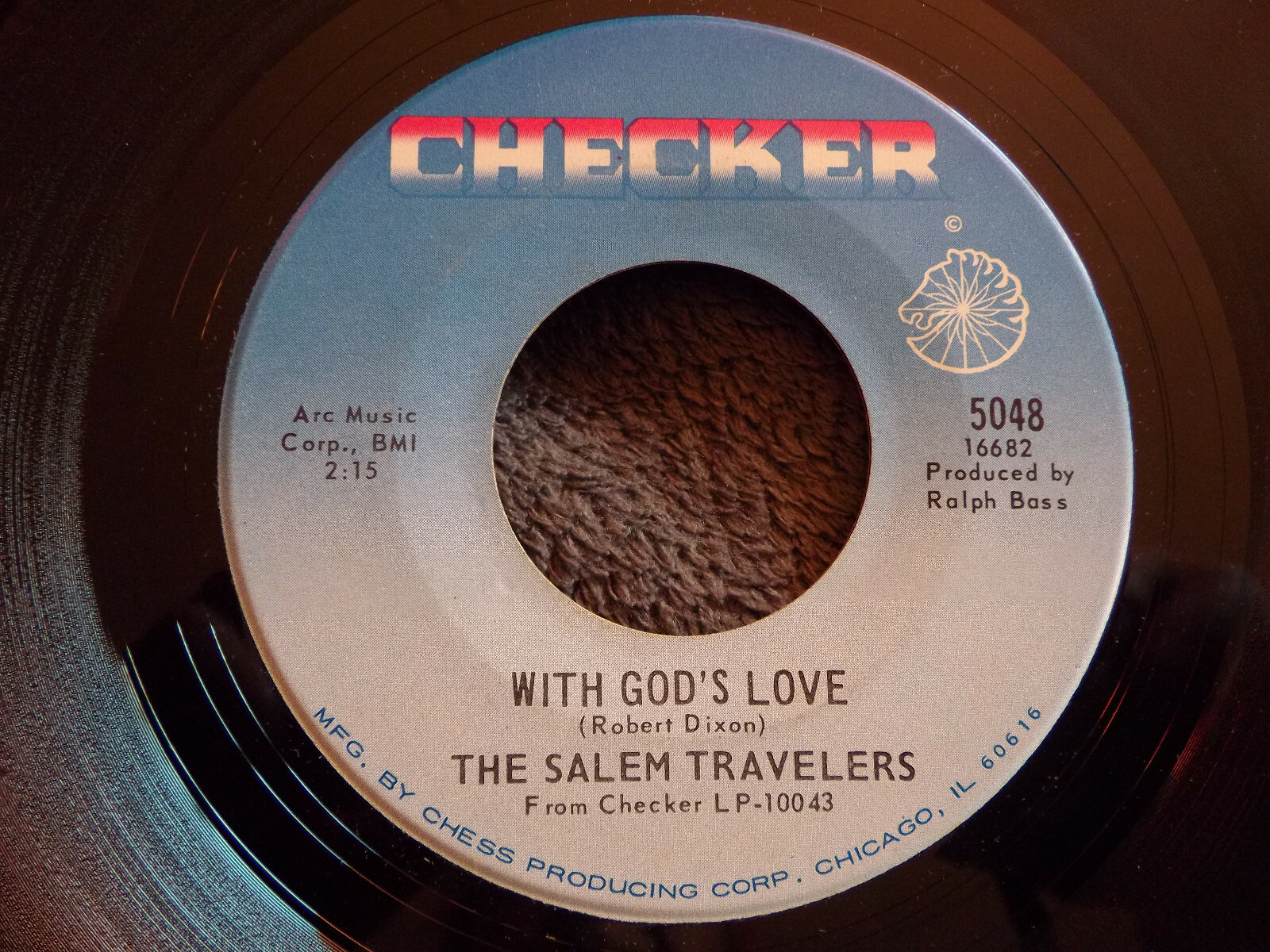 The Salem Travellers – Give me liberty or death / With god´s love (Checker Records 5048, USA), Bild 2