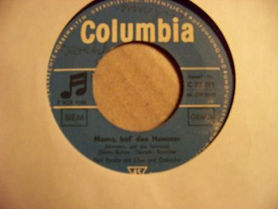 Ralf Bendix – Striptease - Susi / Mama, hol' den Hammer | Columbia Records