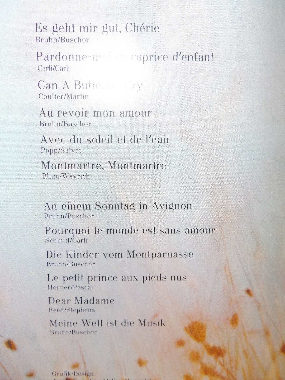 Mireille Mathieu – Merci Mireille | Ariola LP mit Multi-FOC, Bild 5