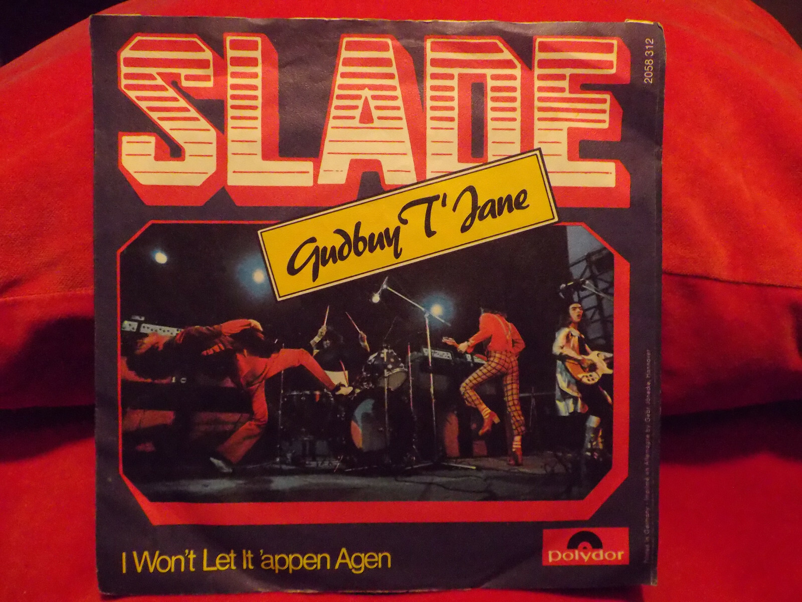 Slade – Gudbuy T` Jane / I won´t let it ´appen agen | Polydor 2058 312, Bild 2