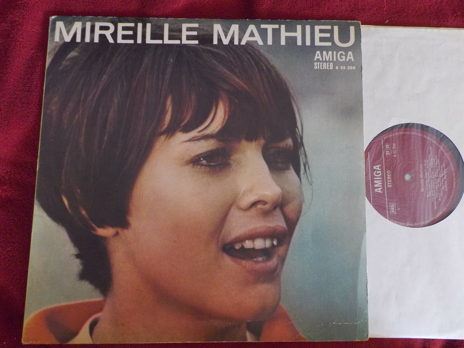 Mireille Mathieu – Mireille Mathieu (Amiga LP, DDR 1970)