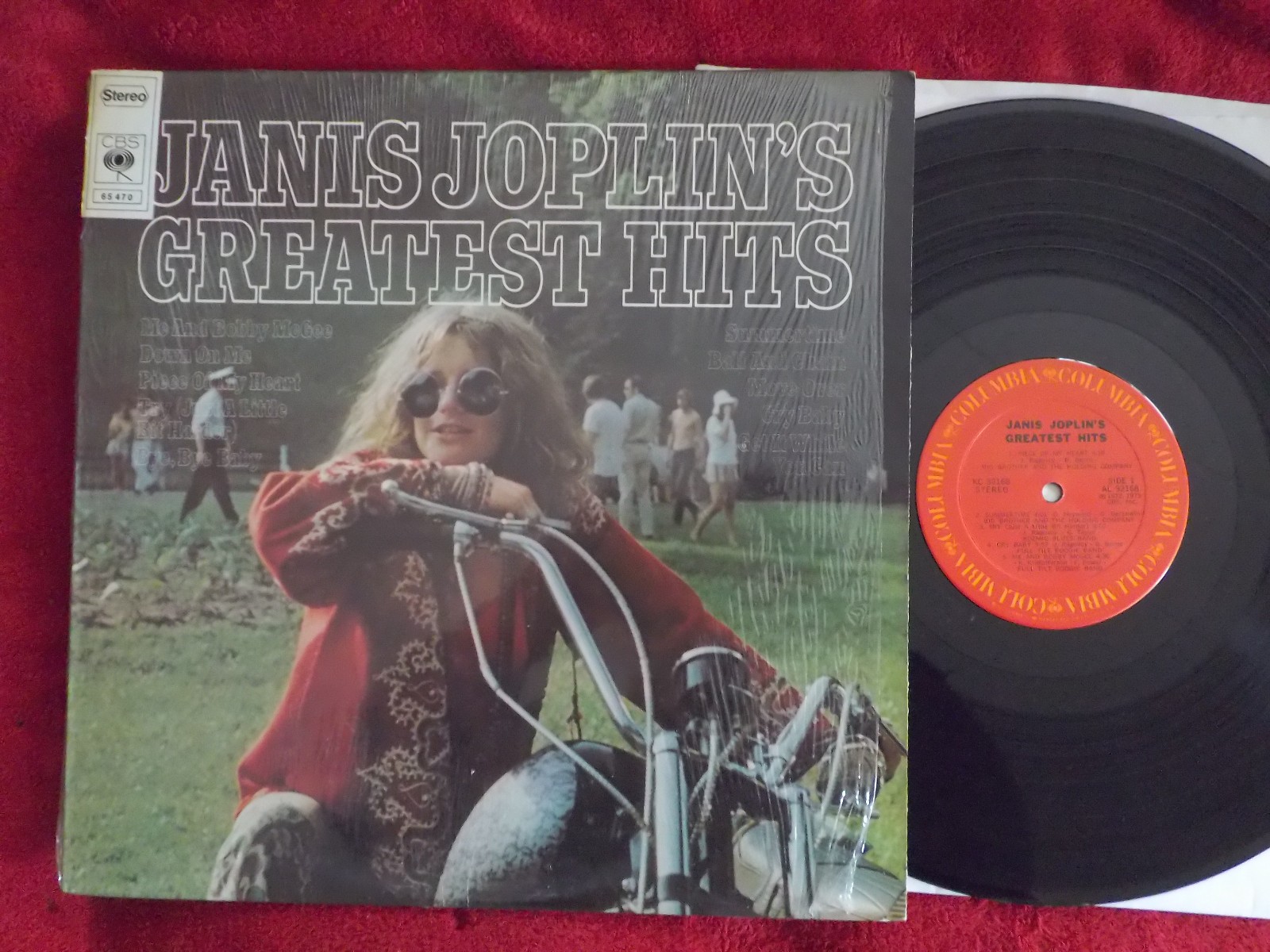 Janis Joplin – Janis Joplin’s Greatest Hits (LP, CBS Records, KC 32168, USA, 1973)
