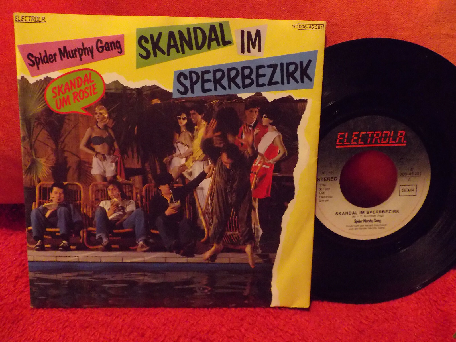 Spider Murphy Gang – Skandal im Sperrbezirk / Vis-a-Vis (Electrola, 1981)