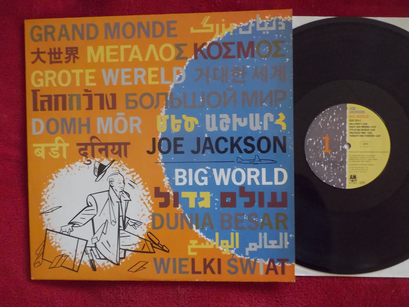 Joe Jackson – Big World (Doppel-LP, A&M Records, Deutschland 1986)