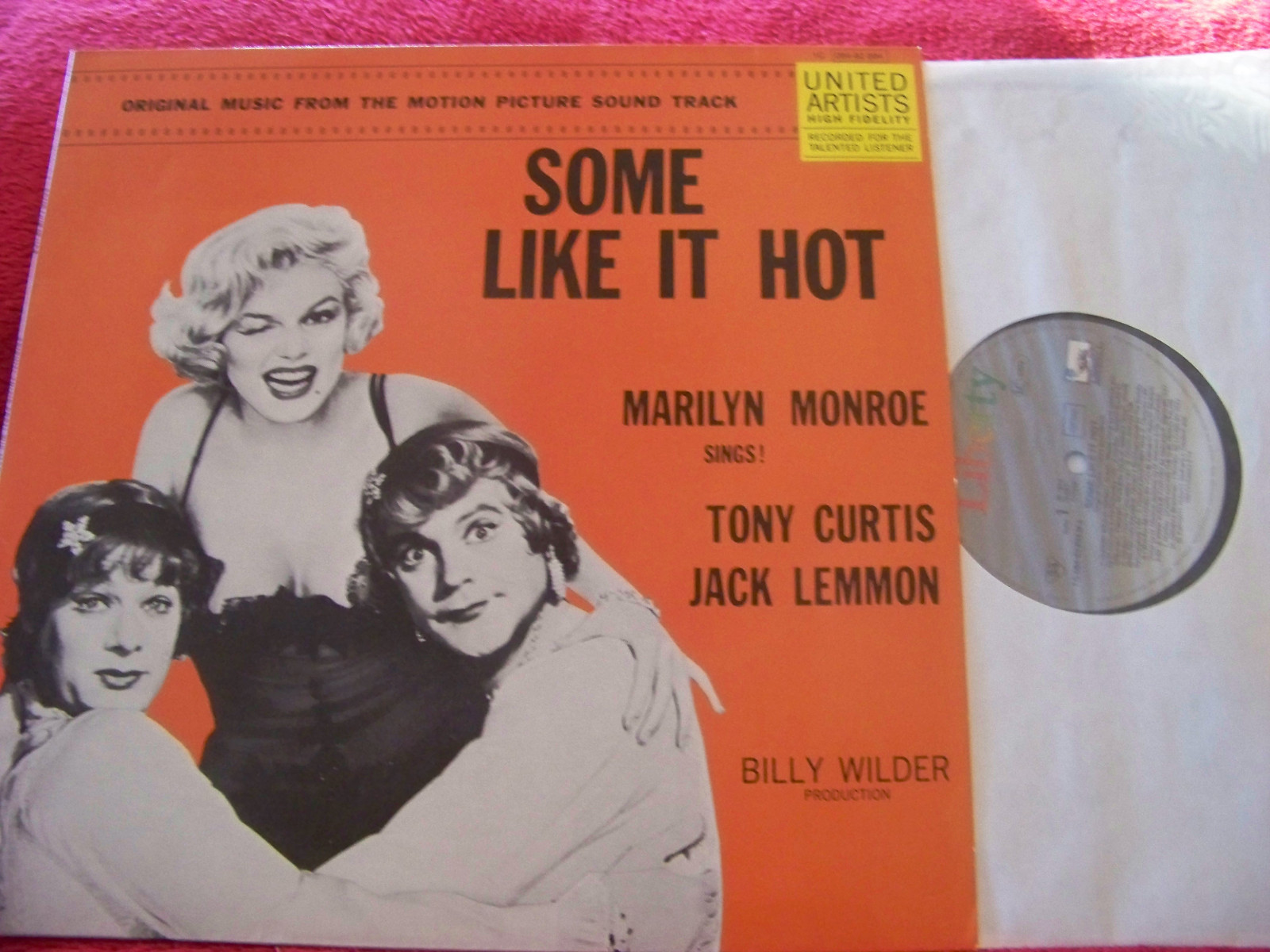 Marilyn Monroe – Some Like It Hot | Liberty Records LP